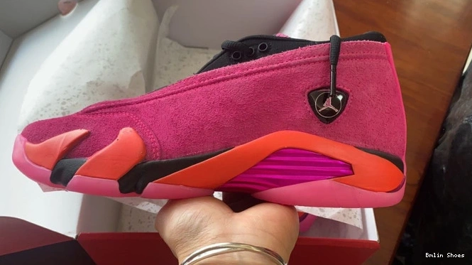 Bmlin Low Retro Jordan (W) Shocking Pink 14 DH4121-600 0808